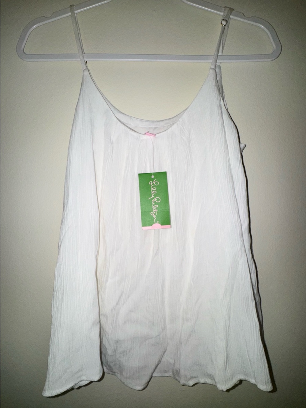 Lilly Pulitzer White Tyne Top NWT